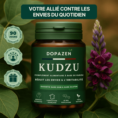 Kudzu Dopazen 40 mg d’isoflavone - 100% naturel